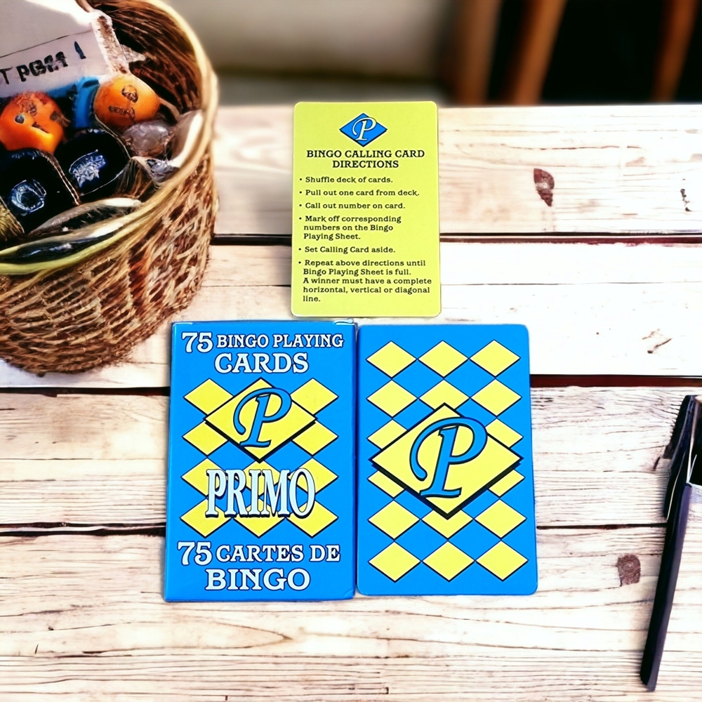 🌟3/$30 Sale!Mix & Match🌟 75 Bingo Playing Cards